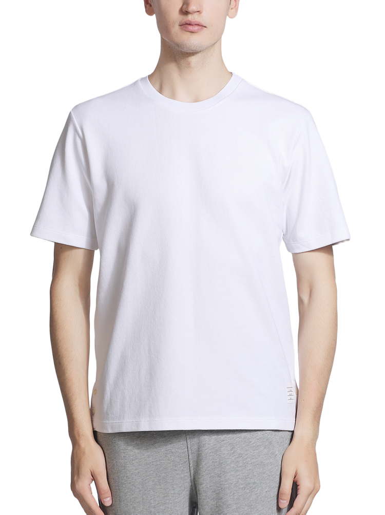 Casual crew neck T-shirt | Thom Browne