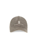 Brunello Cucinelli Beige Cotton Baseball Cap