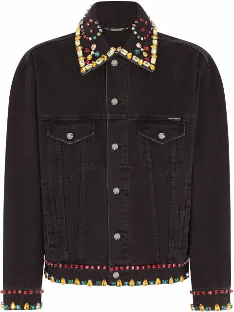Dolce & Gabbana embellished denim jacket