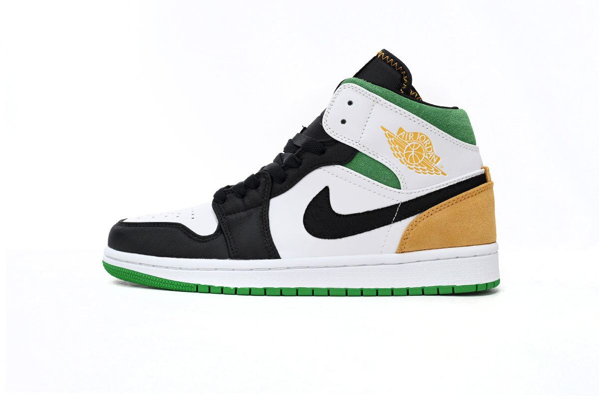 Air Jordan 1 Mid Oakland Reps Sneaker 852542-101