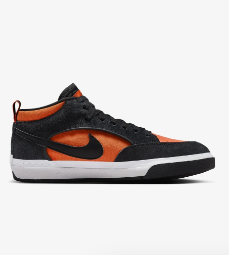 Nike SB React Leo 'Black/Electro Orange' Men's Sneakers DX4361-002