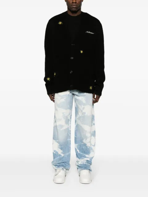 Nahmias Sunshine logo-embroidered cardigan
