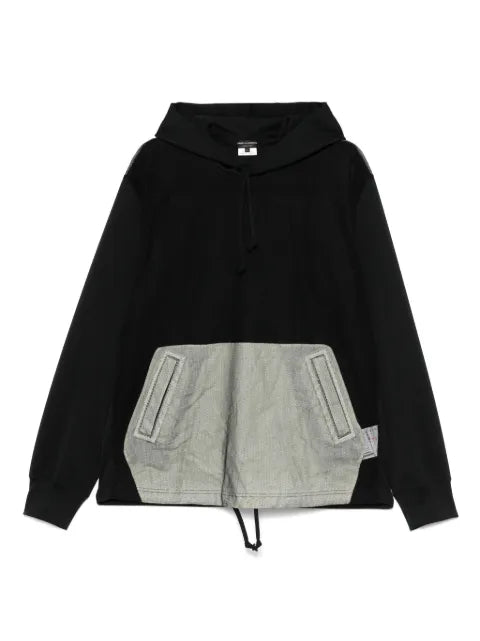 Comme des Garçons Homme Plus panelled hoodie