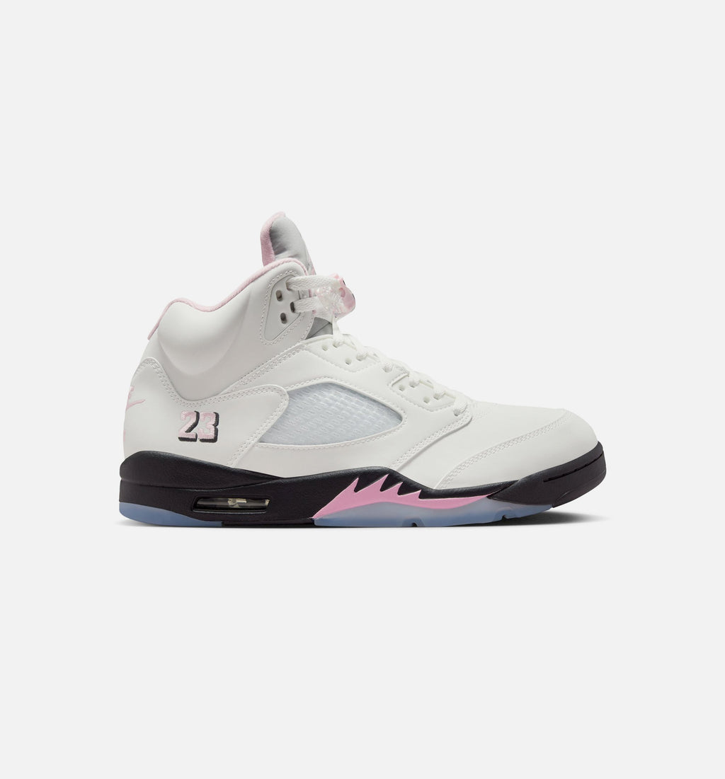 Air Jordan 5 Retro Medium Soft Pink | Men's Lifestyle Shoe | White/Soft Pink/Black
