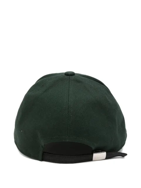 sacai logo-patch baseball cap