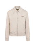 AMIRI striped zip-up jacket