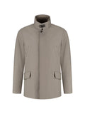 Moorer high-collar jacket