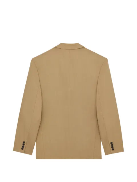 Saint Laurent single-breasted jacket in wool and mohair