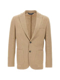 Marchesani honeycomb-weave blazer