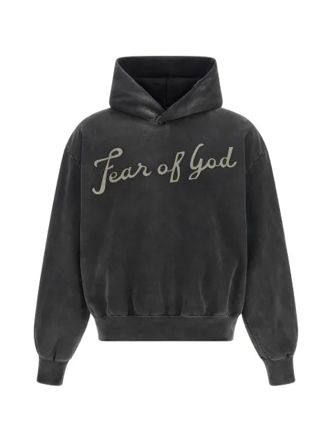 Fear Of God 26 graphic-print cotton hoodie