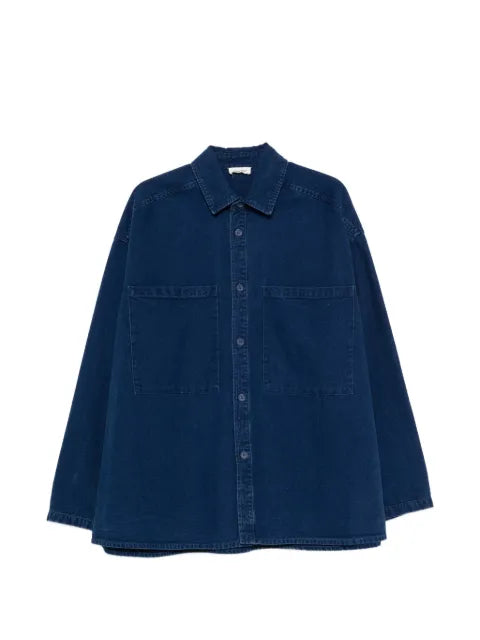 American Vintage patch-pocket overshirt