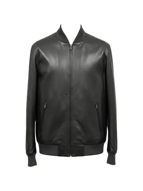 Gucci nappa-leather bomber jacket