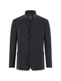 Boggi Milano blazer diagonal wool blend wooltech