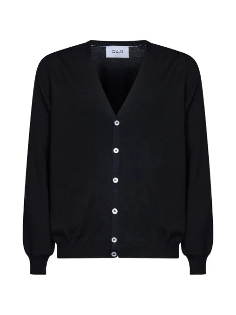D4.0 V-neck button-up cardigan