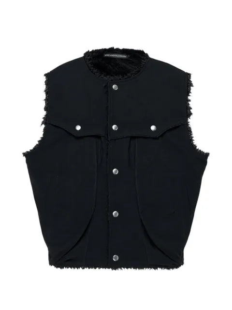 Andersson Bell studded faux-shearling gilet