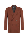 BOSS double-breasted peak-lapels blazer