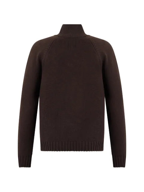 slowear raglan-sleeve high-neck sweater