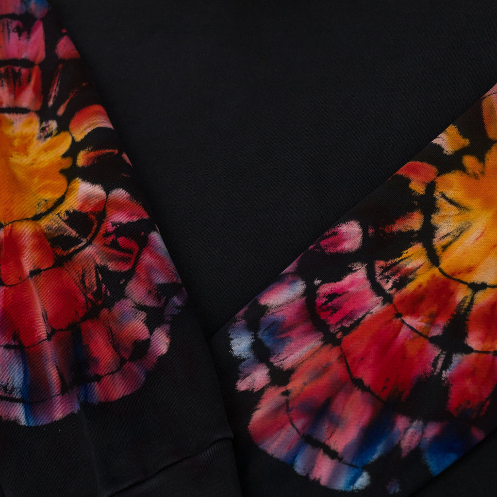 Black Spot Tie-Dye Hoodie