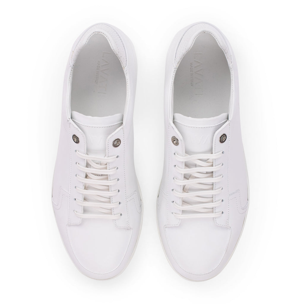 White Low Top Sneakers