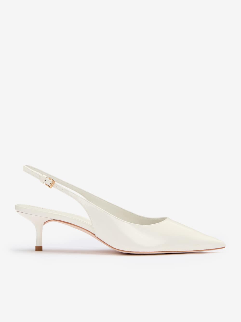 Kitten-Heel Slingback