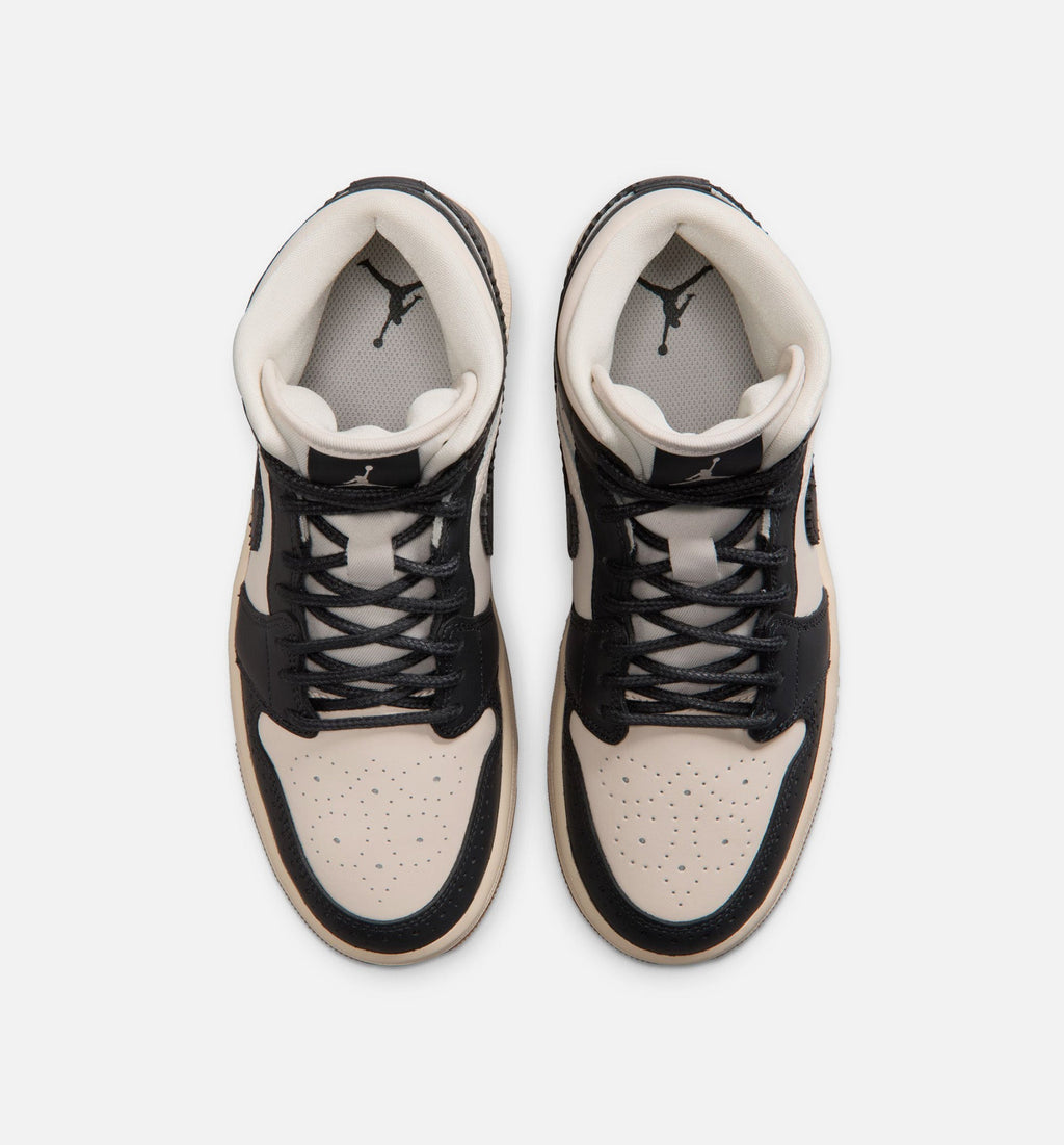 Air Jordan 1 Mid SE “Off-Noir Chalk Pearl White” Women's Lifestyle Shoes