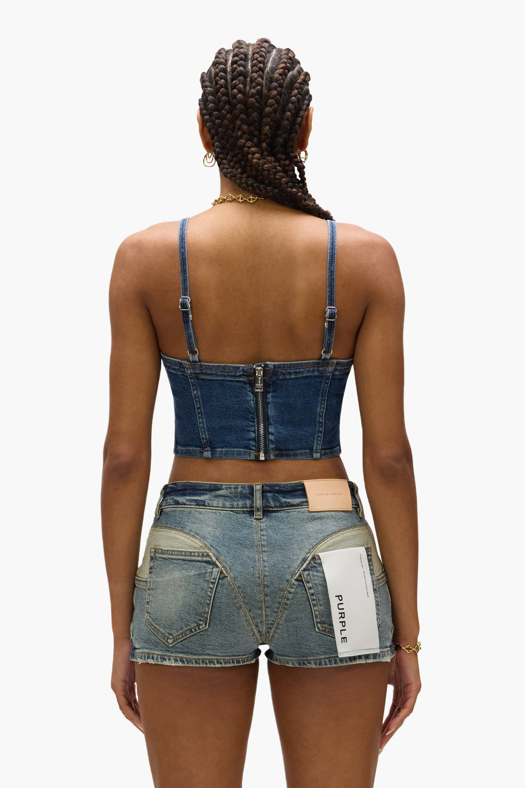 Denim Corsette