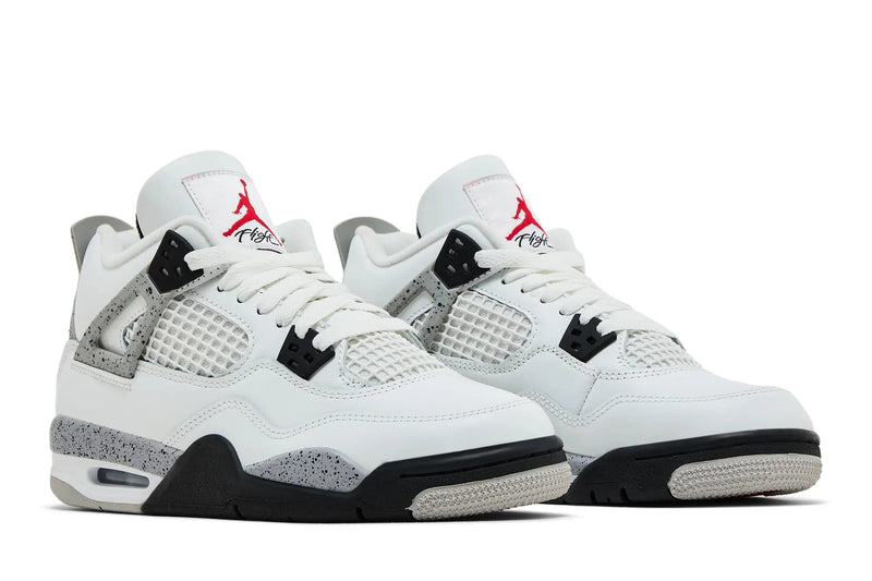 Air Jordan 4 Retro OG 'White Cement' 2025 – The Original Grail Returns with Fire Red & Cement Grey