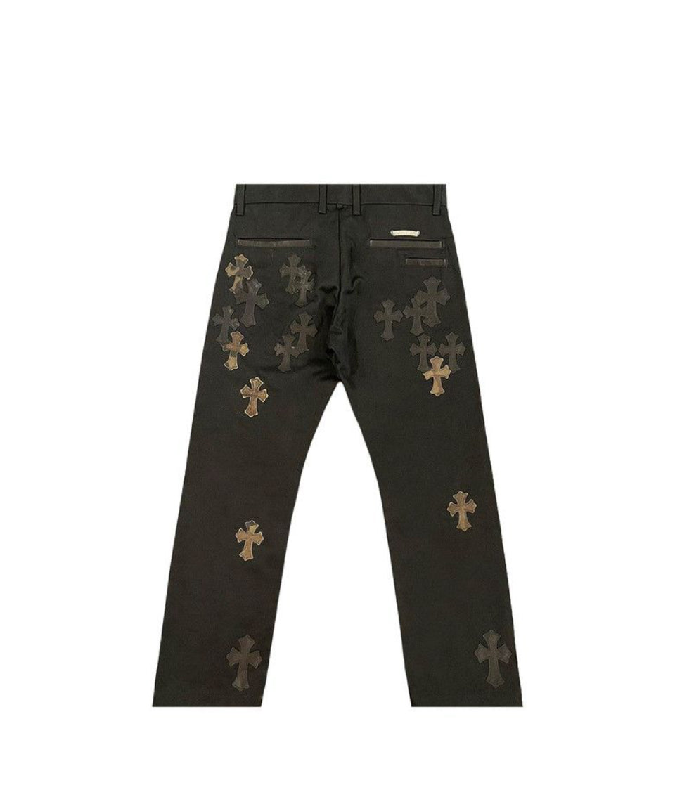 Chrome Hearts Cross Patch Chino Pants Black/Camo
