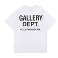 Gallery Dept Tie Dye Washed Graffiti Print Crew Neck T‑Shirt Unisex