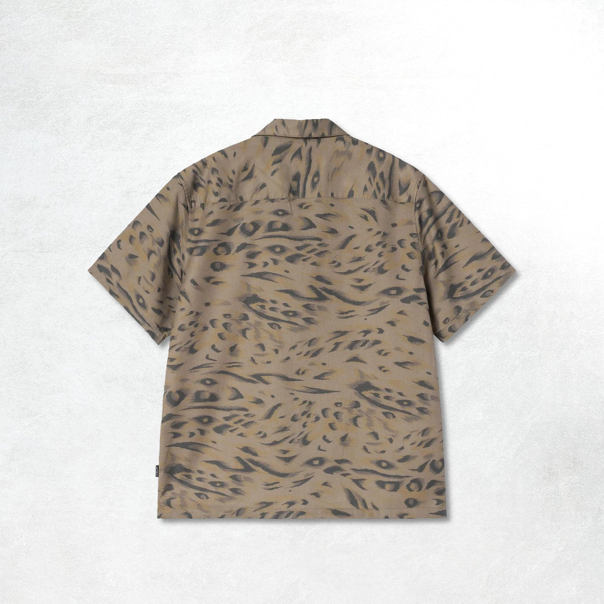 Carhartt WIP S/S Travon Shirt: Duck Feather Print, Cypres