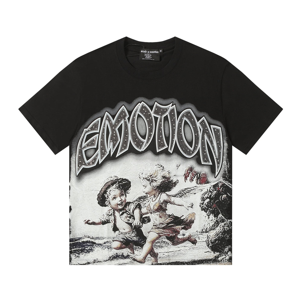 MIXED EMOTION Angel Beach Graphic T-Shirt