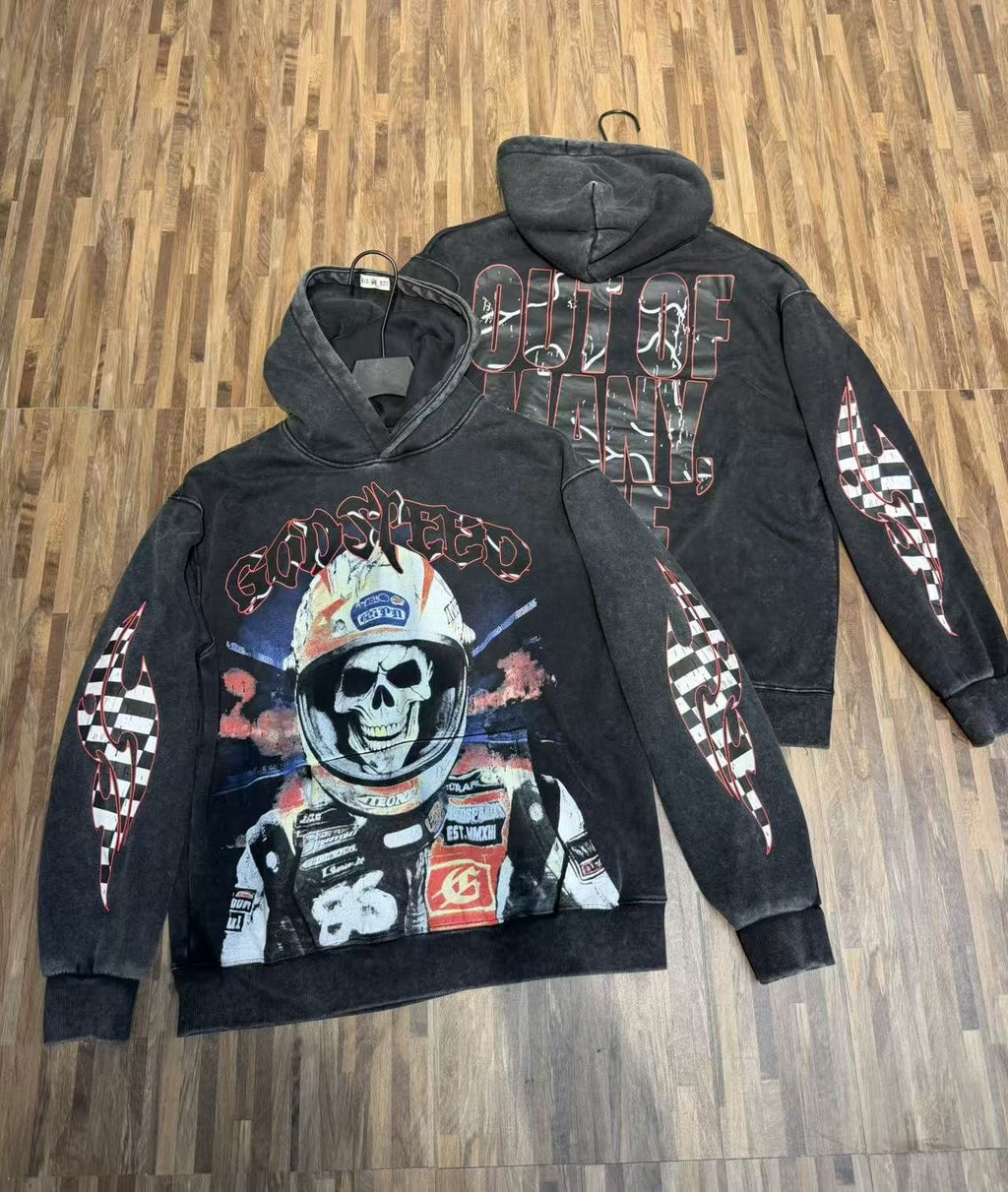 Godspeed Washed Rock Graphic Hoodie
