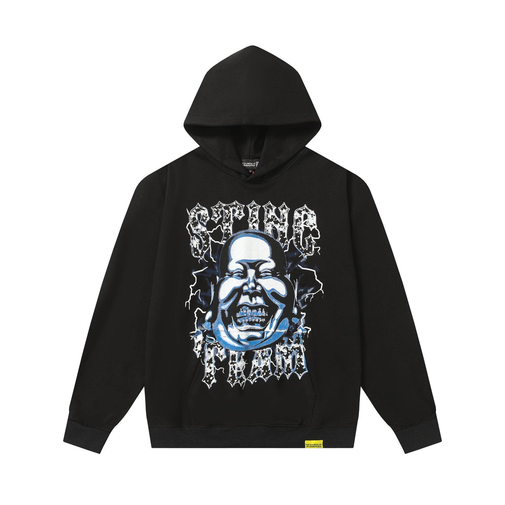 THAT'S A AWFUL LOT OF COUGH SYRUP Star Skull Graphic Hoodie