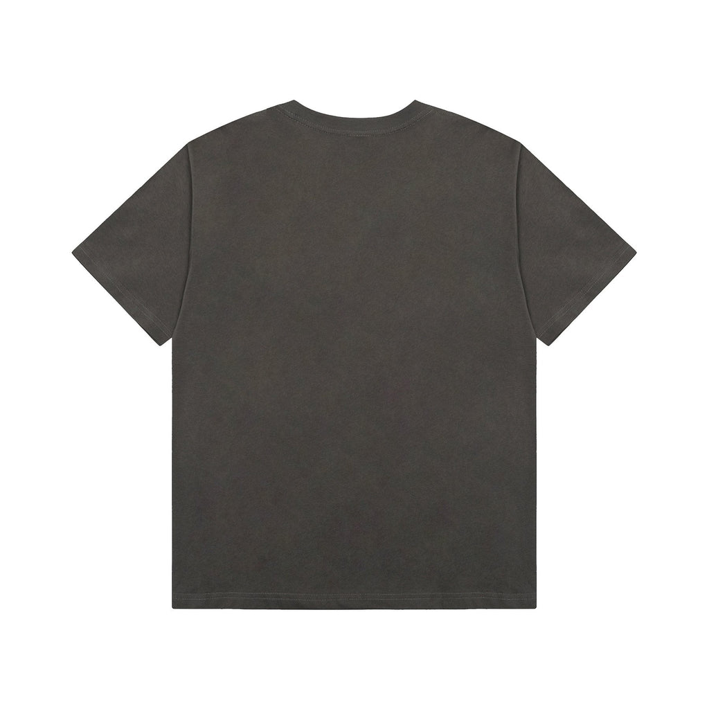 Sp5der Charcoal Front Graphic T-Shirt
