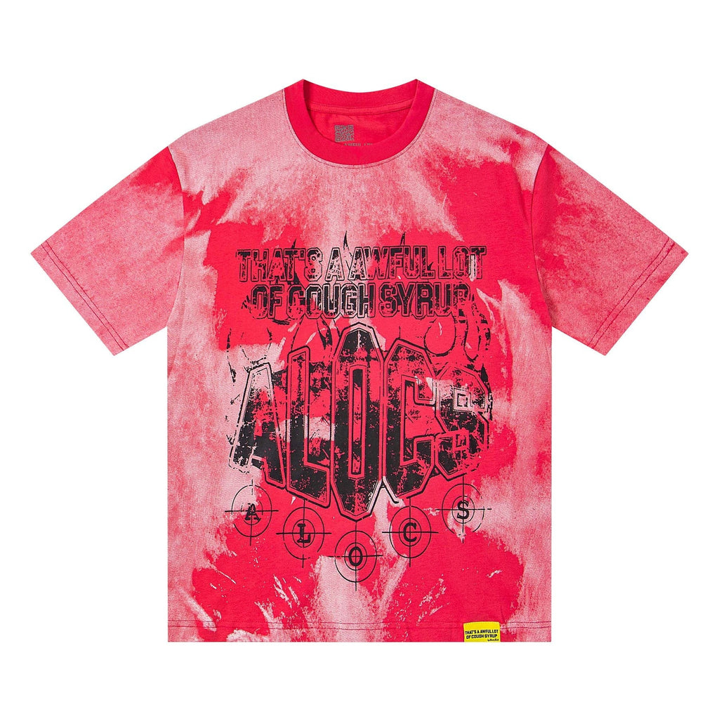 THAT'S A AWFUL LOT OF COUGH SYRUP Tie-Dye Graphic T-Shirt
