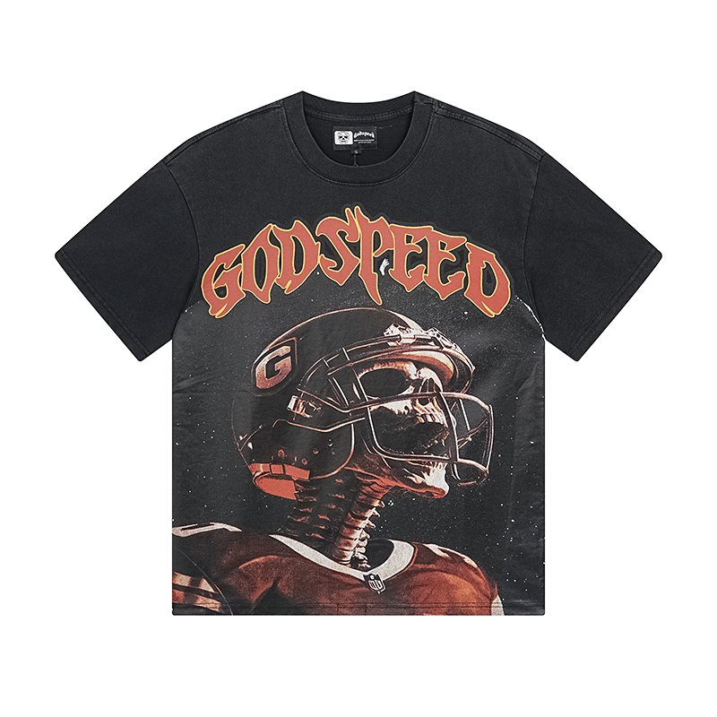 Godspeed Helmet & Oversized G Graphic T-Shirt