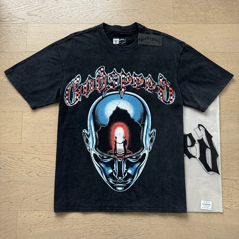 Godspeed Out of Many One Graphic T-Shirt