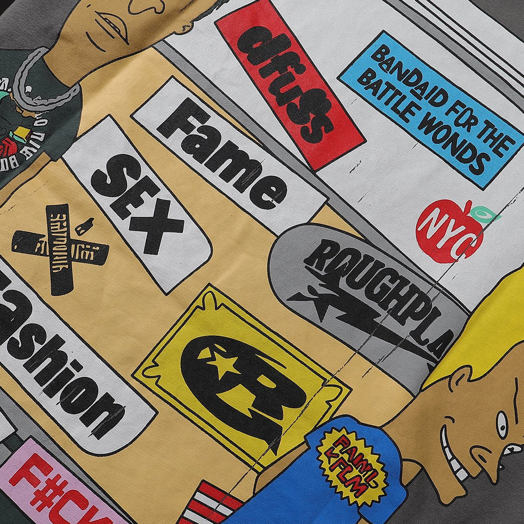 Rough Play Beavis and Butthead Van Graphic T-Shirt