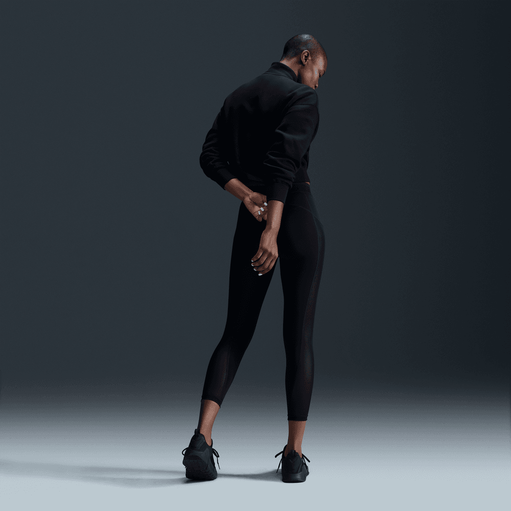 Wmns Nike Sportswear Phoenix Fleece 1/2-Zip Cropped Sweatshirt