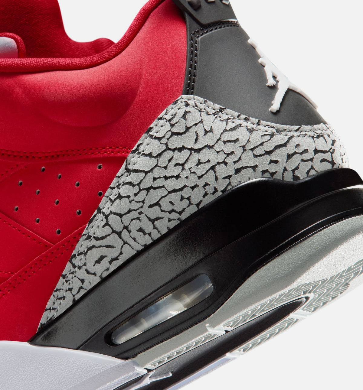 Son of Mars Low Men's Lifestyle Shoe - Fire Red/Black/Grey/Mist White