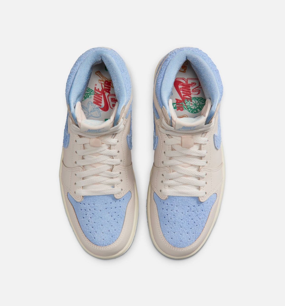 Air Jordan 1 Retro High OG Psychic Blue Women's Sneakers - Pale Ivory/Psychic Blue/Coconut Milk