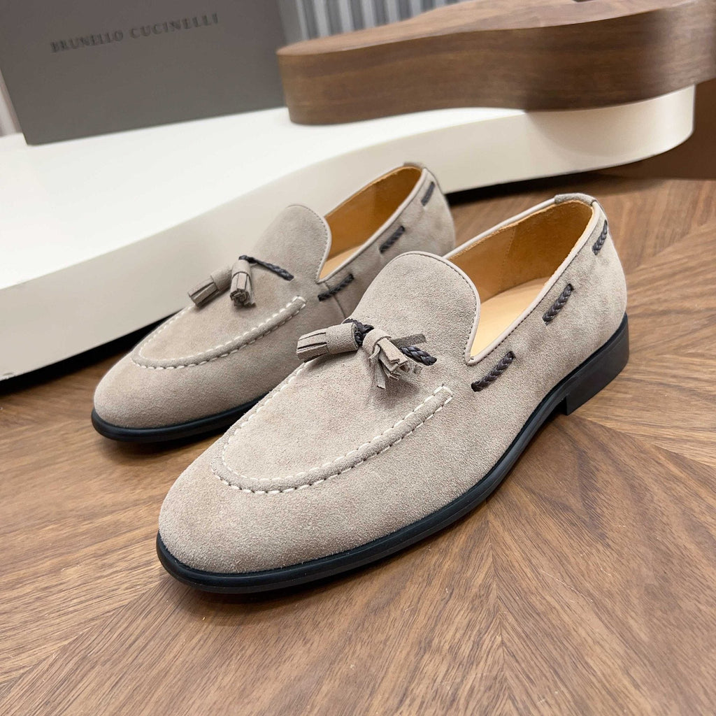 Brunello Cucinelli Men's Tassel Loafers - Rubber Outsole