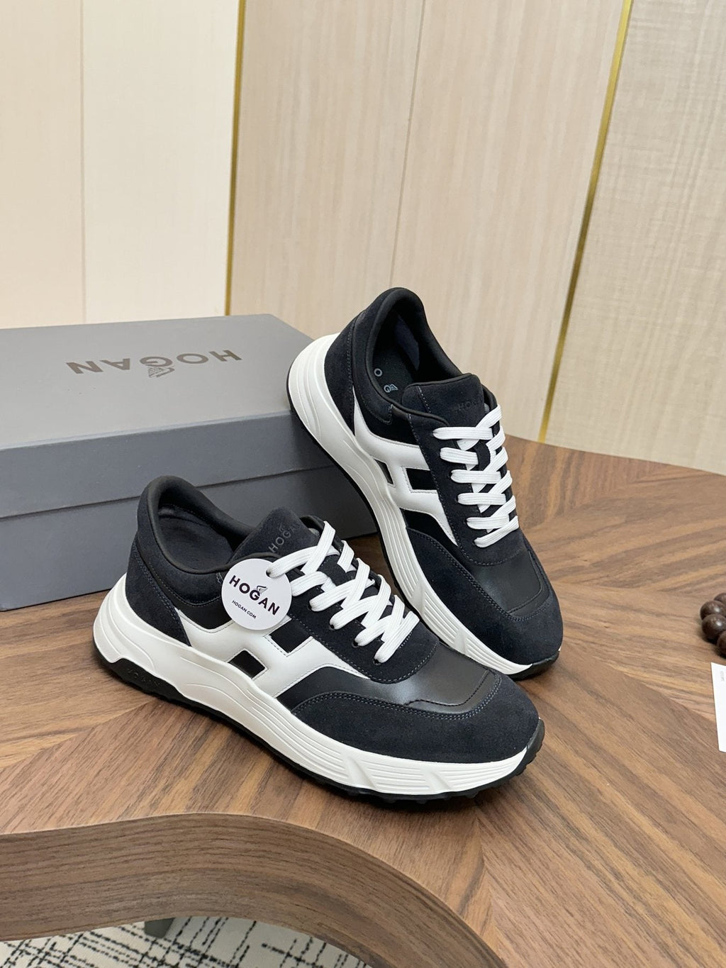 Hogan Women's H-Stripes Platform Sneakers