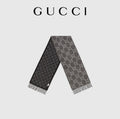 Gucci Interlocking G Fringed Scarf