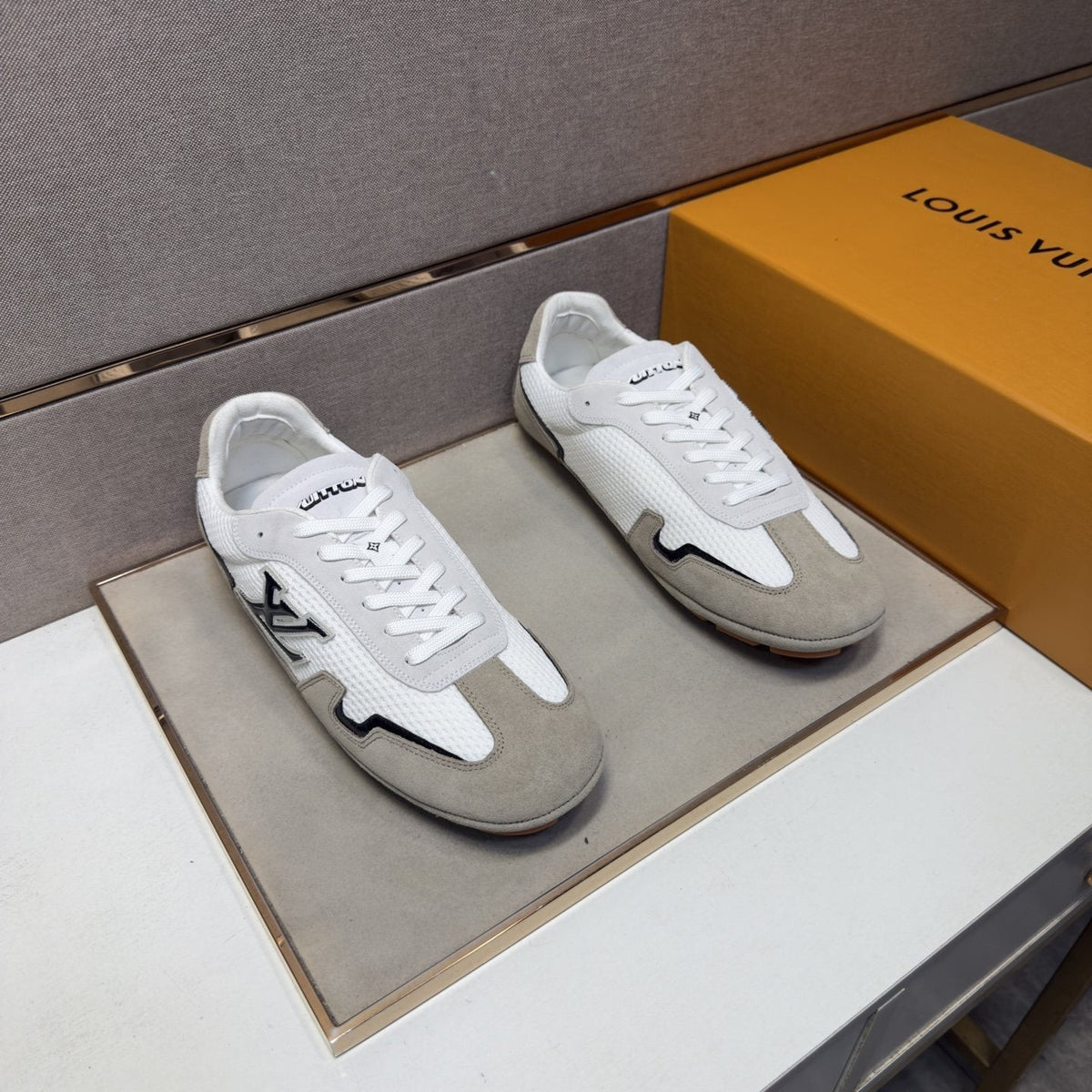 Louis Vuitton Men's Multi-Panel Low-Top Sneakers